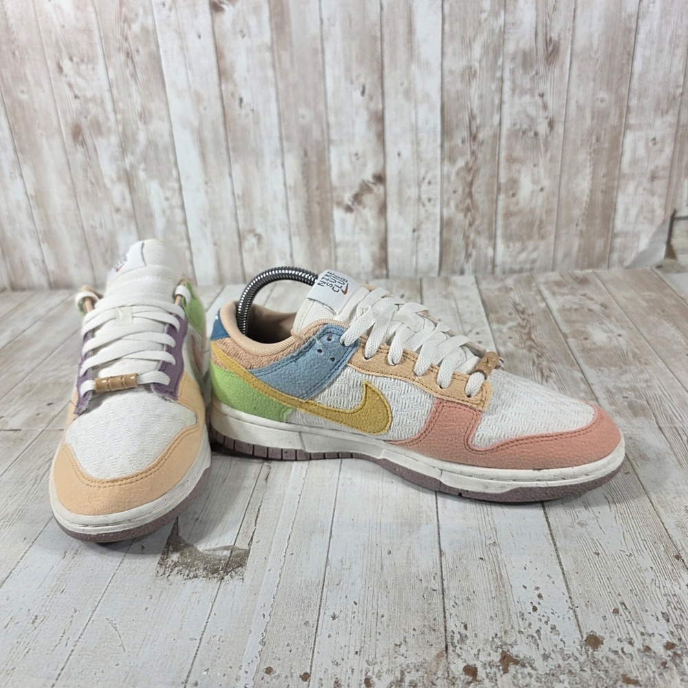 Nike Dunk Low Sun Club Arctic Orange Sanded Gold DQ0265-100 Womens 8.5 Sneakers - Picture 7 of 8